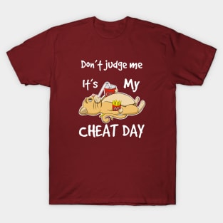 Cheat day cat T-Shirt